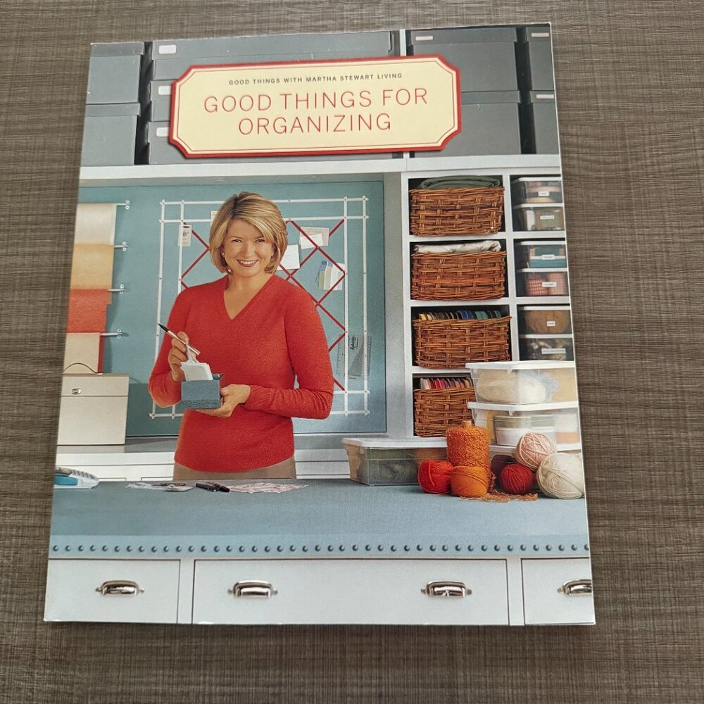 Martha Stewart - Good Things for Organizing (paperback)